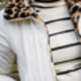 Reversible Leopard And Quilted Jacket, thumbnail 3 of 8