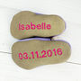 Personalised Unicorn And Narwhal Baby Shoes, thumbnail 5 of 7