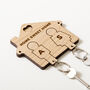 Personalised House Key Ring Holder, thumbnail 3 of 6