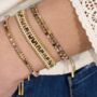Talia Gemstone Braided Bracelets, thumbnail 2 of 6