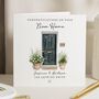 Personalised Housewarming New Home Card With Address, thumbnail 1 of 7
