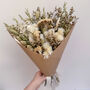 White Dried Wildflower Bouquet, thumbnail 7 of 8