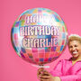 Personalised Pastel Disco Inflated Party Orb, thumbnail 1 of 3