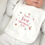 Personalised First Christmas Bib, thumbnail 1 of 3