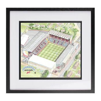 Burnley Fc Turf Moor Stadium Art Print, 3 of 3