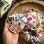 Silk Eye Mask And Scrunchie Gift Set Floral, thumbnail 5 of 6