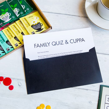 Family Cuppa Letterbox Friendly Tea Gift, 8 of 10