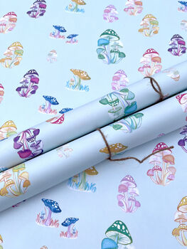 Mushroom Wrapping Paper, 2 of 9