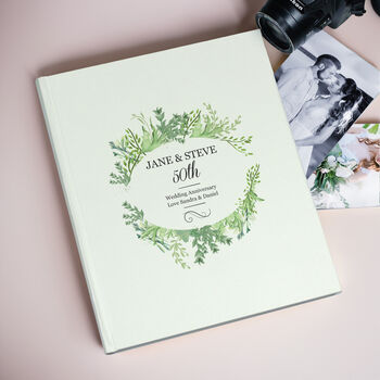 Personalised Botanical Traditional Photo Album, 4 of 5