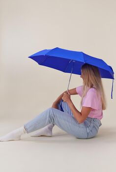 Royal Blue Eco Friendly Umbrella, 5 of 5