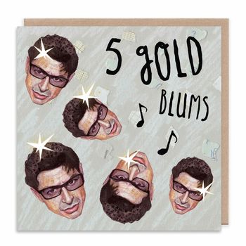 Five Goldblums Christmas Card, 3 of 3