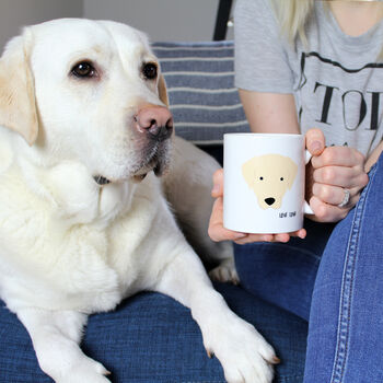 Dad, You Are My Favouritist Human, Personalised Dog Mug, 9 of 11