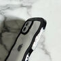 Curved Clear And Black Phone Case, thumbnail 6 of 8