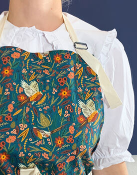 Pheasant Print Apron, 3 of 4