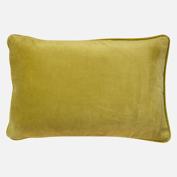 Velvet Rectangular Cushion, 3 of 12