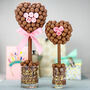 Malteser® Heart With Pink Rose Tree, thumbnail 2 of 6