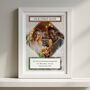 Our First Date Couples Photo Print Personalised Dating Gift, thumbnail 1 of 6