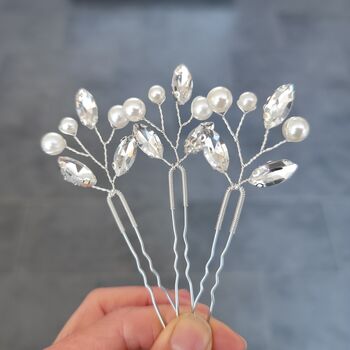 Bridal Hair Accessories Set Of Three, 9 of 9