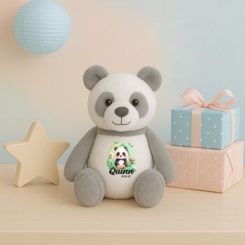 Personalised Initial Large Panda Teddy, 5 of 8