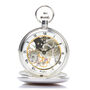 Woodford Sterling Silver Swiss Made Pocket Watch, thumbnail 4 of 4