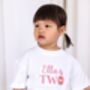 Personalised Daisy First/Second Birthday T Shirt, thumbnail 3 of 9