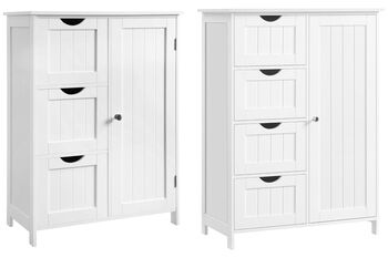 Freestanding Bathroom Storage Cabinet With Drawers, 10 of 10