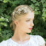 Silver, Gold Or Rose Gold Plated Bridal Hair Clip, thumbnail 7 of 12