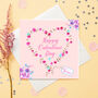 Personalised Rose Valentine Card, thumbnail 2 of 7