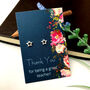 Thank You Teacher Sterling Silver Hollow Star Earrings Gift, thumbnail 1 of 9