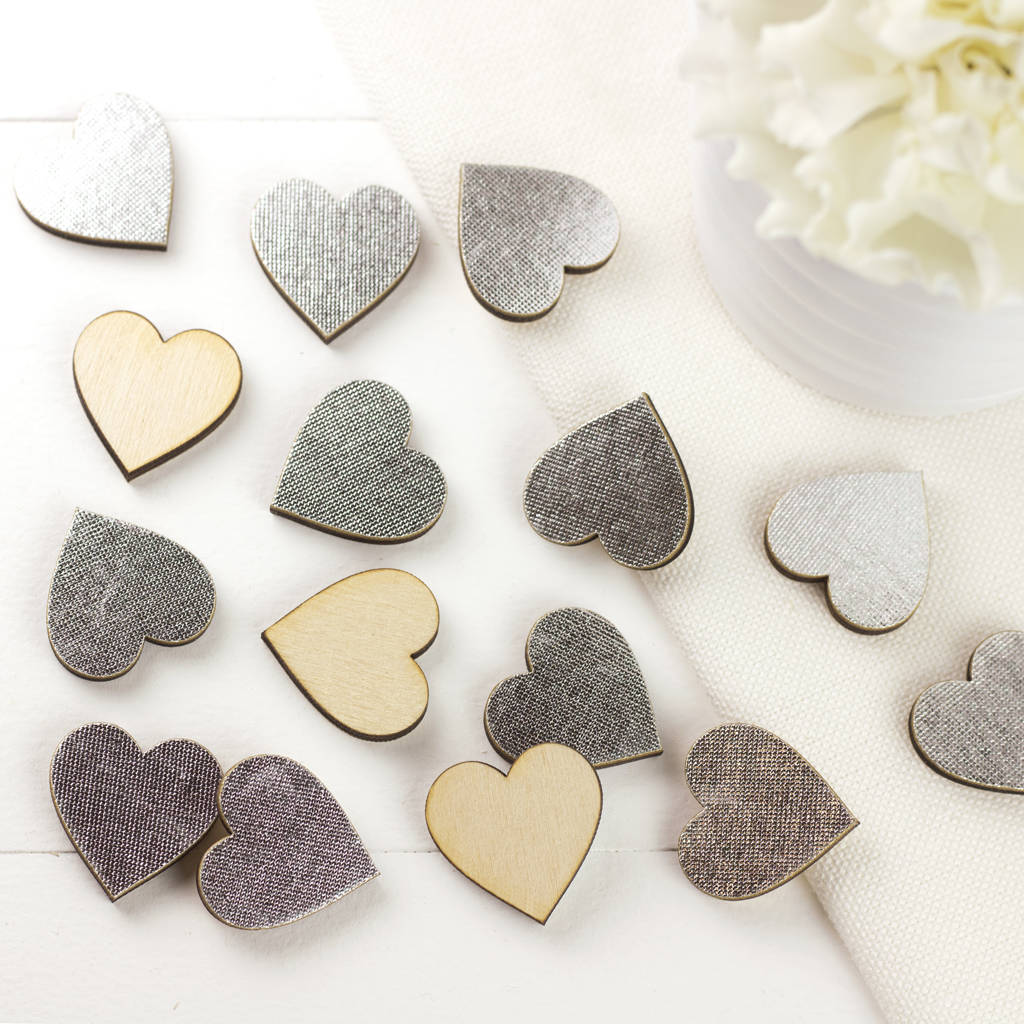 Silver Scatter Hearts For Weddings And Occasions, 1 of 3