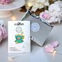 Not Your Cup Of Tea, Blue Flower Enamel Pin Badge, Cute Victorian Teacup Brooch, thumbnail 6 of 9
