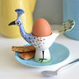 Peacock Egg Cup, thumbnail 1 of 2