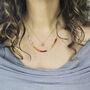 Fire Opal Necklace, thumbnail 5 of 9