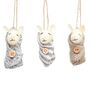 Personalised Little Mouse Christmas Decoration, thumbnail 2 of 2