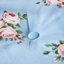 Set Of Two Blue Floral Round Seat Pads, thumbnail 6 of 7