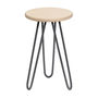 Dining Set With Industrial Hairpin Legs In Plywood, thumbnail 5 of 10