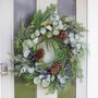 Eucalyptus And Blue Berry Christmas Wreath, thumbnail 1 of 5