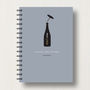 Personalised Wine Lover's Journal Or Notebook, thumbnail 1 of 10