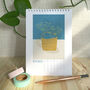 2026 Desk Calendar Flower Mugs, thumbnail 2 of 5