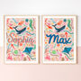 Personalised Sea Life Name Print | Under The Sea Nursery Wall Art | Ocean Baby Name Print | Hand Painted Nursery Decor, thumbnail 8 of 11