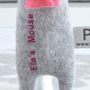 Personalised Knitted Mouse, thumbnail 2 of 4