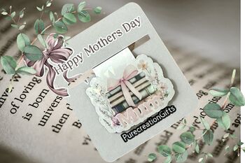 Personalised Mothers Day Gift Magnetic Bookmark, 2 of 5