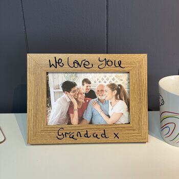 Personalised Photo Frame With Child's Writng, 3 of 4