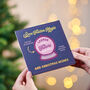 Personalised Pop Out Magical Decoration Christmas Card, thumbnail 2 of 3