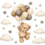 Floating In The Clouds Balloon Bear, thumbnail 4 of 6
