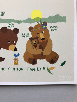 Family Bear Print, 6 of 12