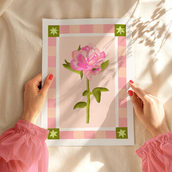 Painterly Floral Art Print, 4 of 5