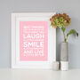 'Best Friend' Gift Quote Print, thumbnail 4 of 12
