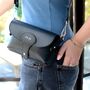 Monogram Mini Leather Crossbody Bag, thumbnail 9 of 11