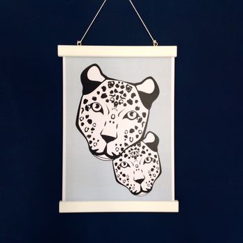 Snow Leopard Giclee Print, 6 of 6